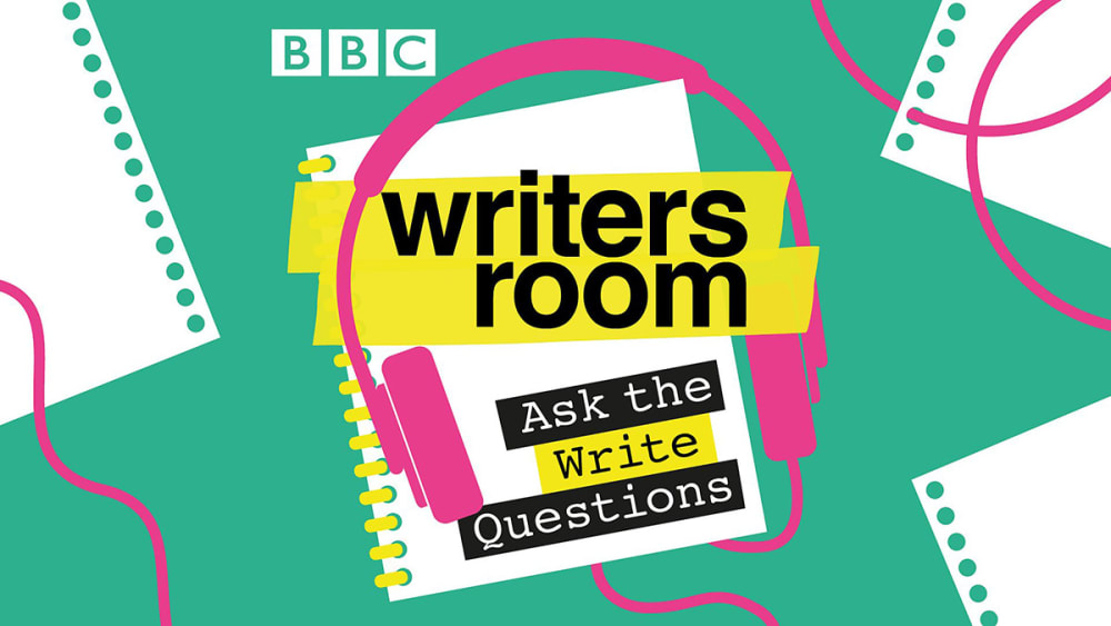 A graphic illustrating BBC Writersroom.