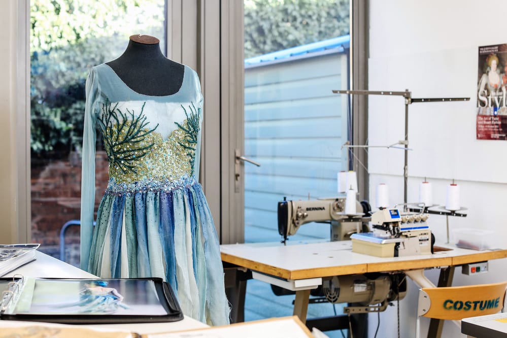 Dress designed and made by Yuening Jian
