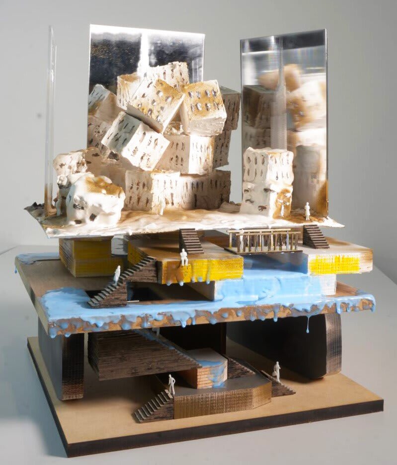 A model of a house