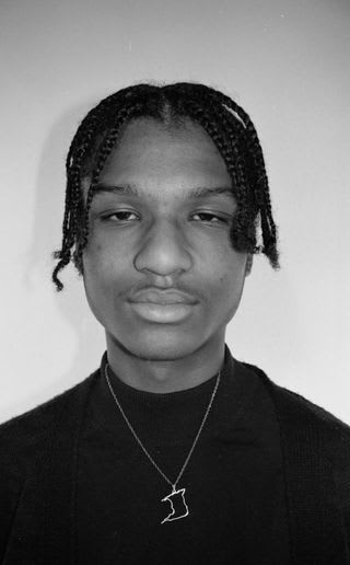 Black and white headshot of Jaydon Scott