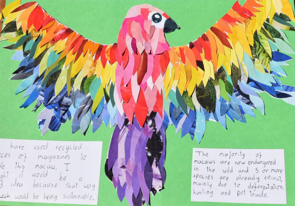 Student artwork by Ellie Wynde