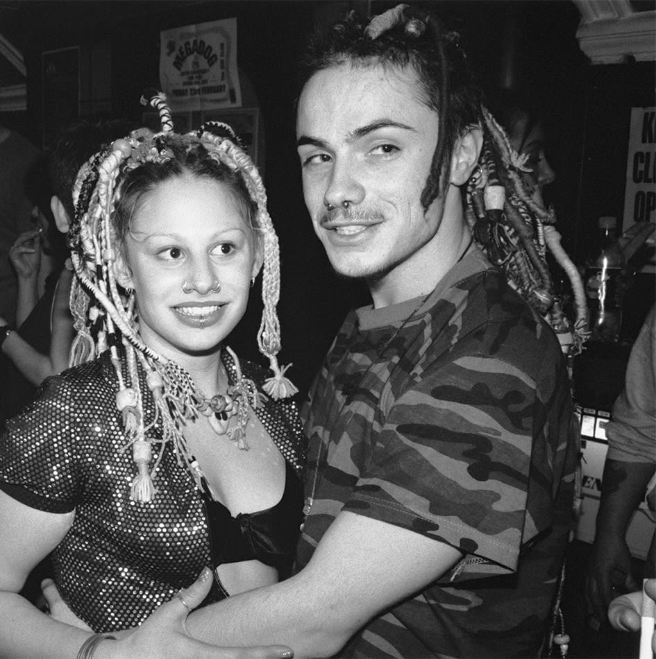 Clubbers at the Que Club, Birmingham