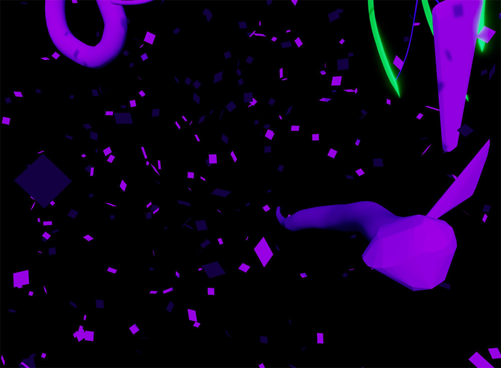 An abstract virtual reality project.