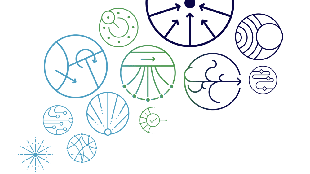 Graphic symbols used in Trash-2-Cash project workshops..