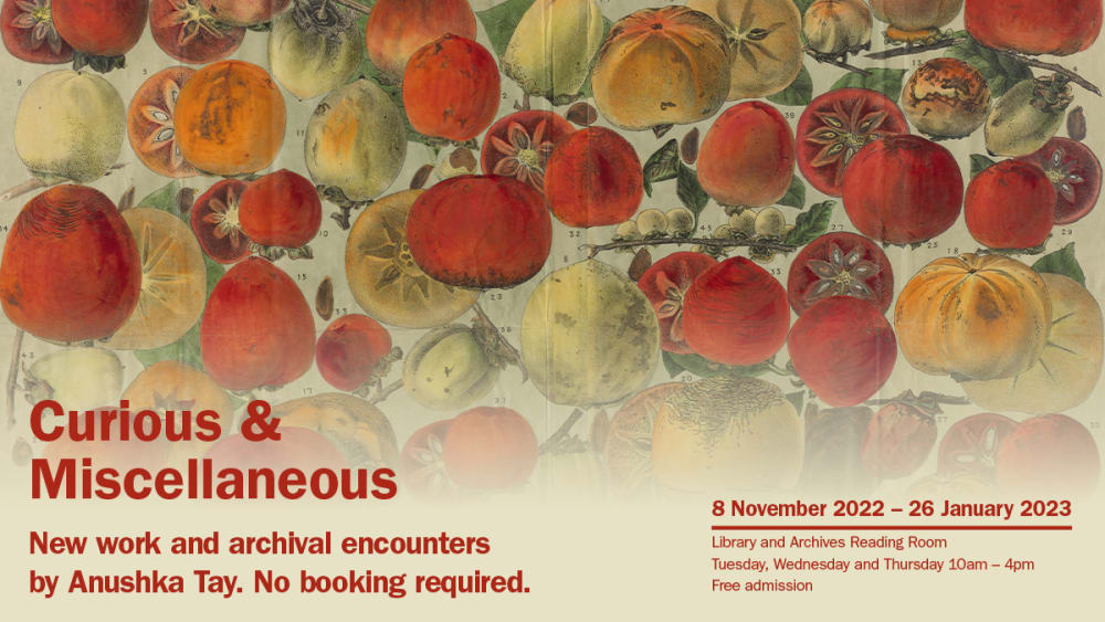 Social media flyer with details of the exhibition dates.