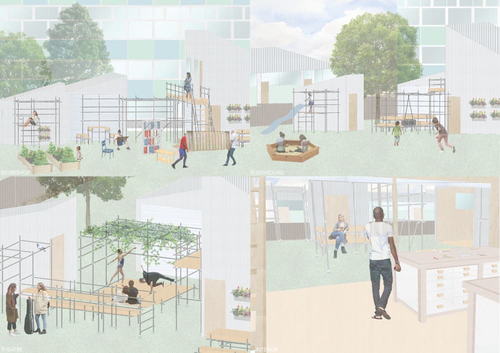 Illustration of community project