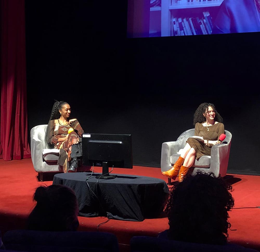 A guest panel discussion at the Barbican screening.
