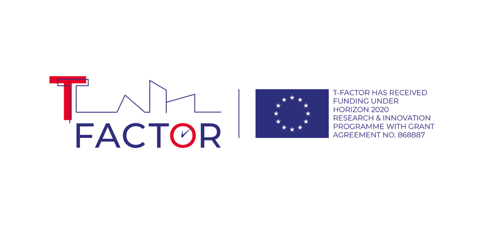 T-Factor logo and Horizon 2020 agreement text