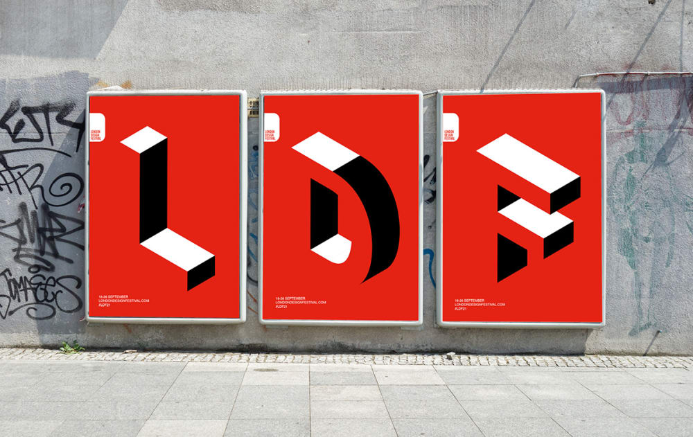 Concept posters for London Design Festival.
