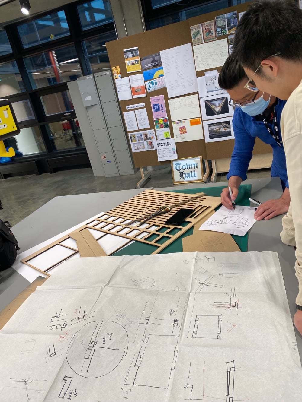 participatory work in the gallery