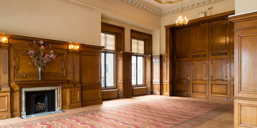 Chelsea College of Arts Red Room.