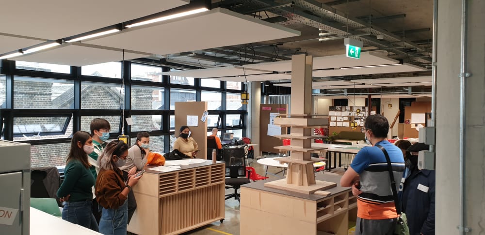 participatory work in the gallery