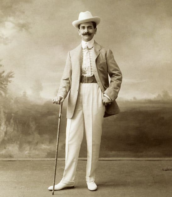 Portrait of writer Raymond Roussel.