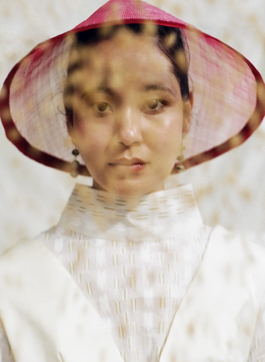 Models in traditional handicrafts such as Jamdani weaving Nakshi embroidery inspired by colonial occupation of south-east Asia.