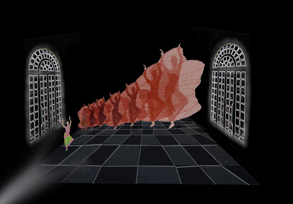 Illustration of alice in wonderland