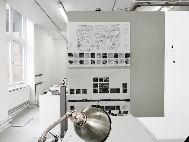 Photograph of the studio space