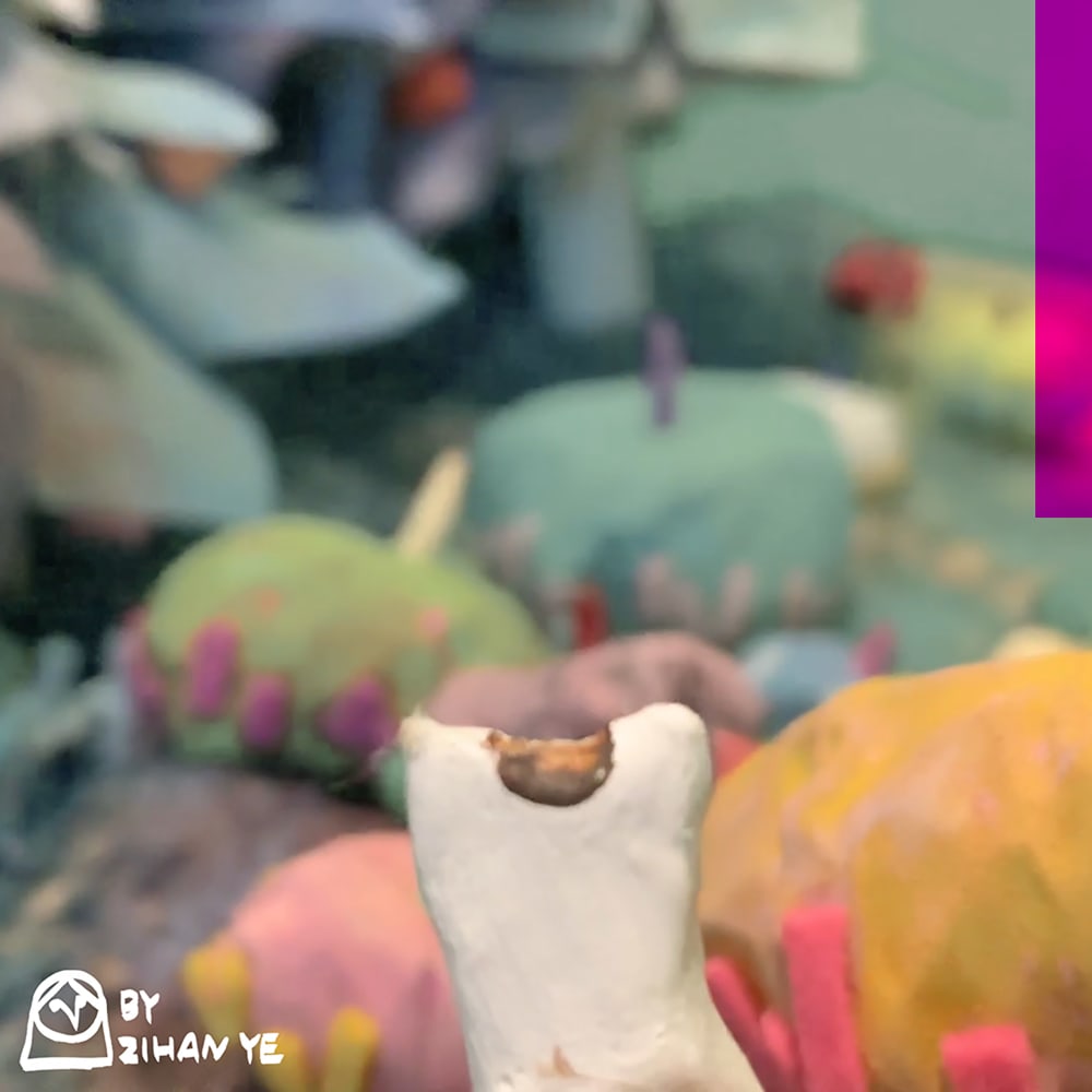 3D illustration of garden 