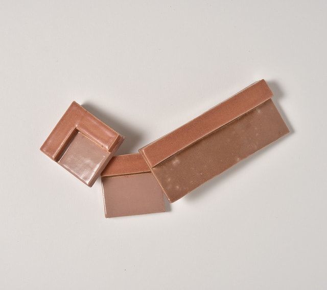 Three sculptural blocks