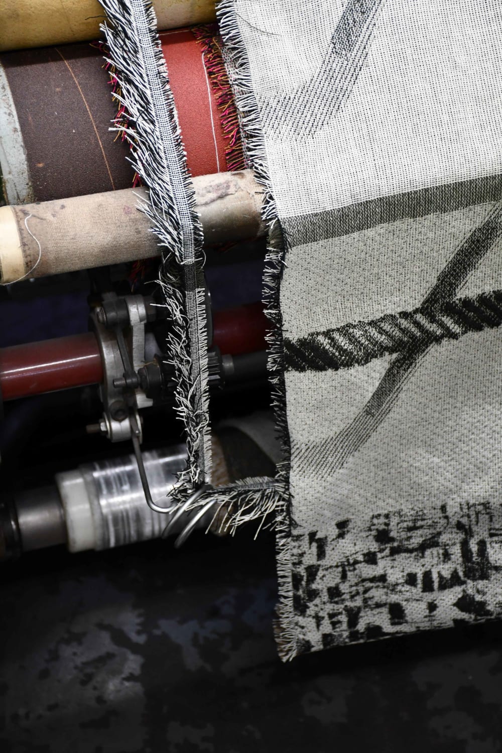 Fabric in machinery