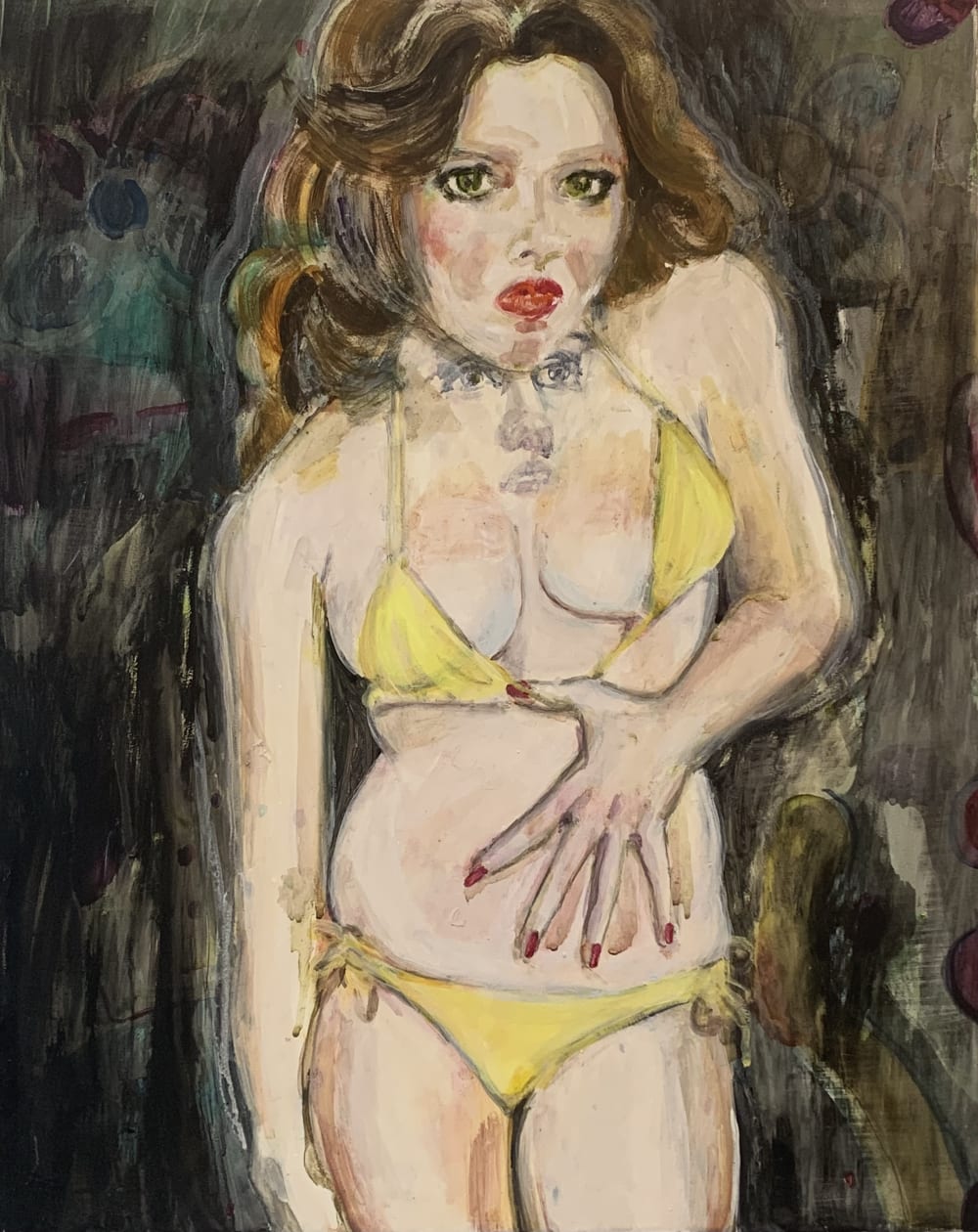 painting of a figure