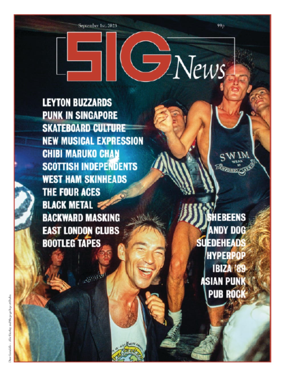 newspaper front cover punk fashion