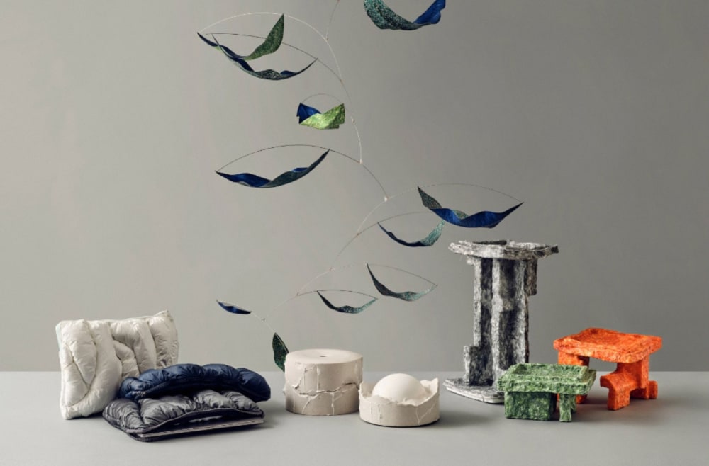 A series of design objects.