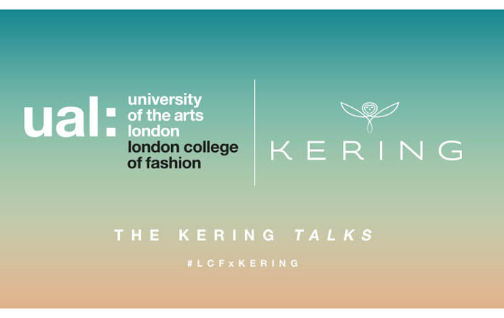 Flyer for The Kering Talks with London College of Fashion