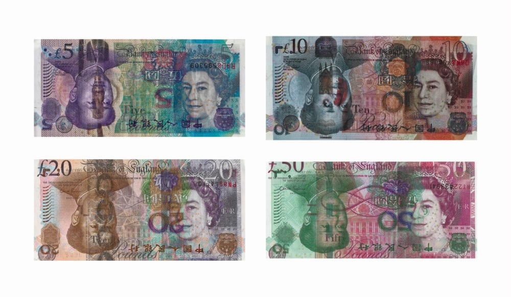 Altered banknotes