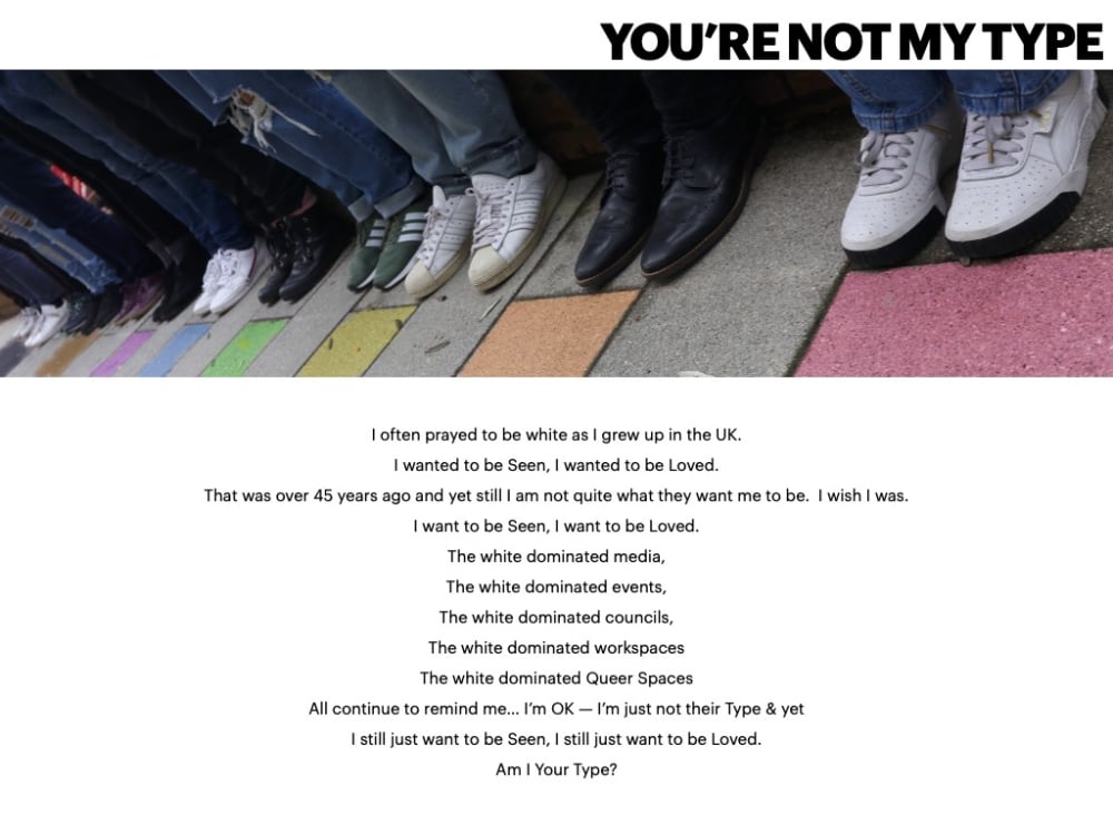 Photovoice exhibition piece by Sonny Thaker