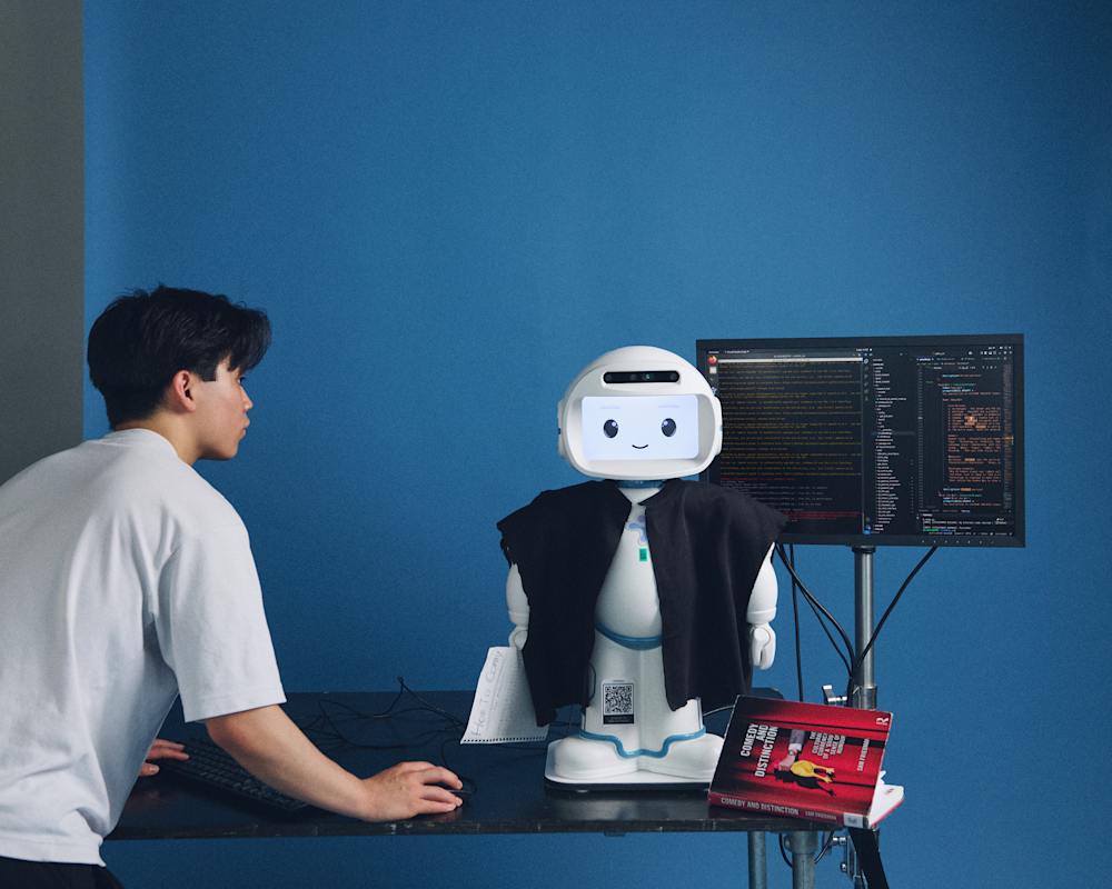 Comedy robot, UAL Creative Computing Institute