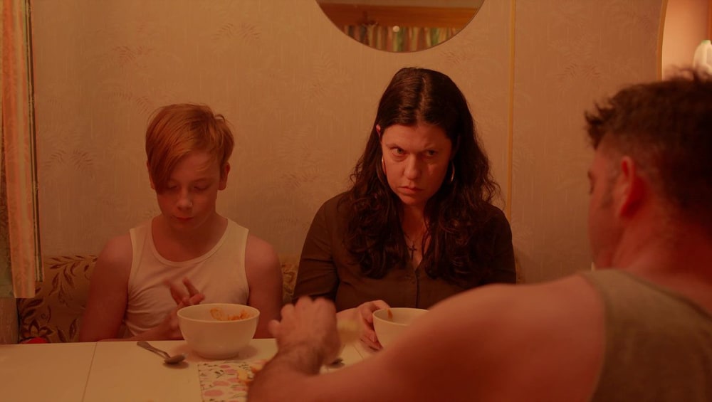 people sat around a dining table