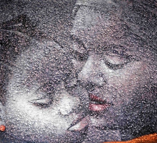 Painting by Rom Isichei