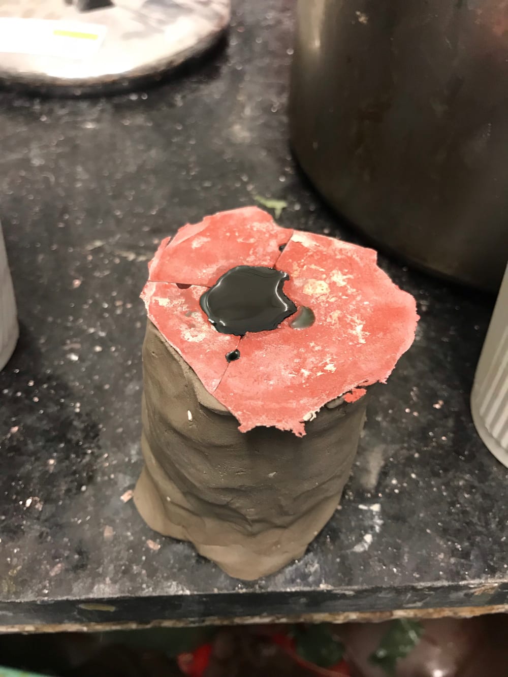 College of Arts Pewter Ring Mould Making