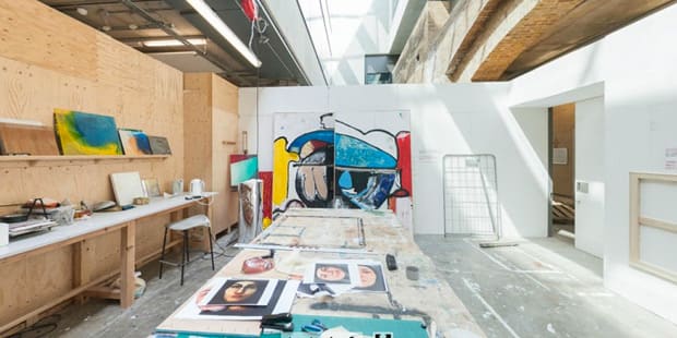 An art studio