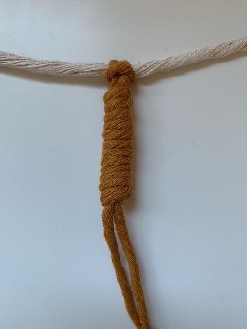 macram knot example