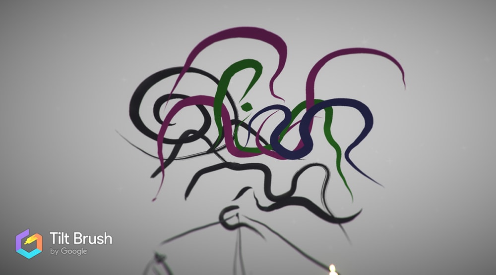 A 3D graphic created using Virtual Reality tools.