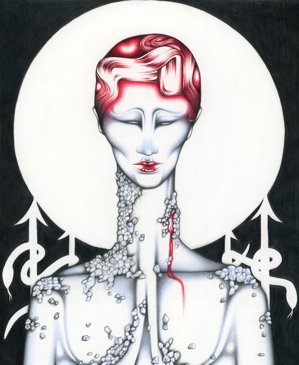 Illustration from BA (Hons) Fashion Imaging and Illustration graduate Tom Hemingway 