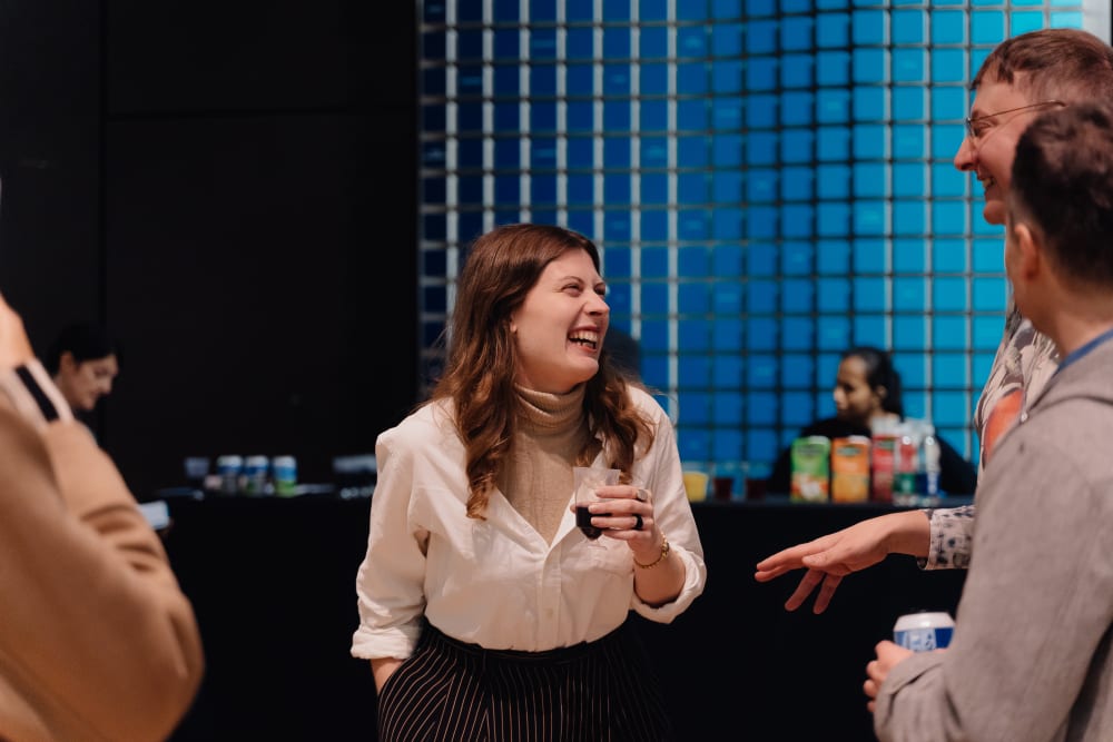 alumni event speaker Constance Jeffrey smiling