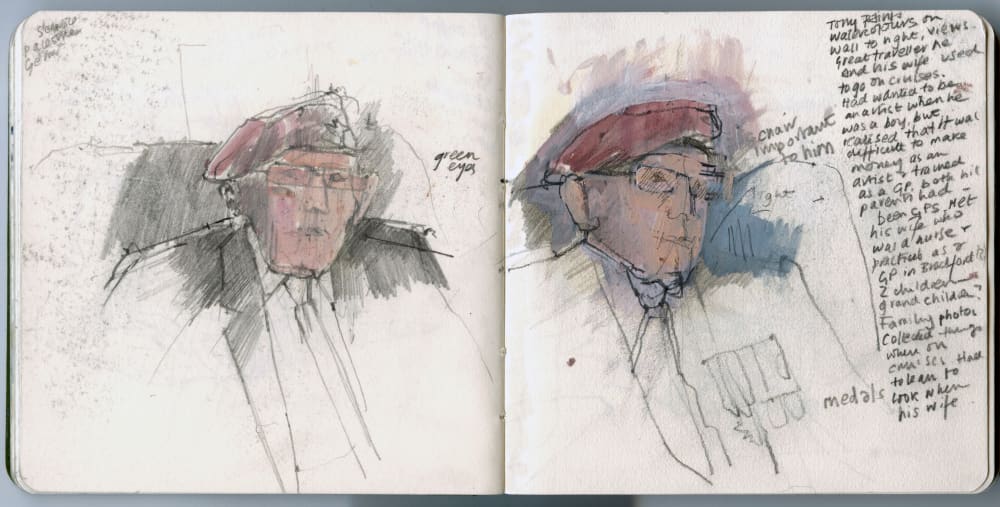 Eileen Hogan Sketchbook Tony Leake 2014