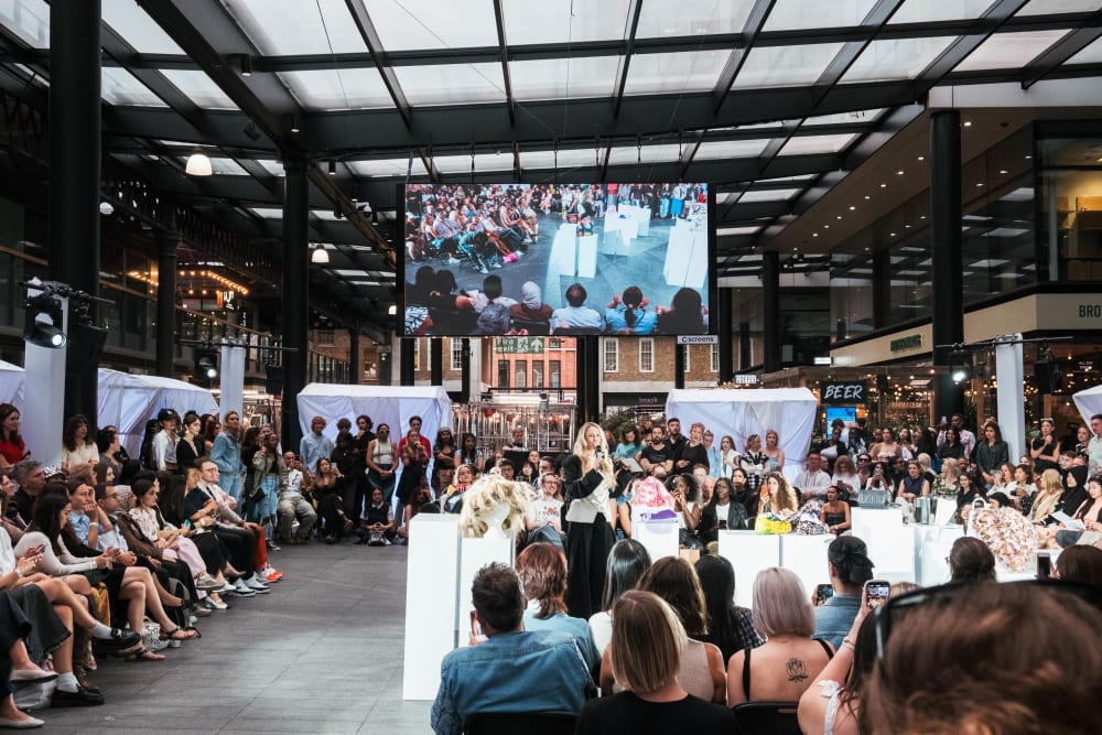 People in audience at a talk