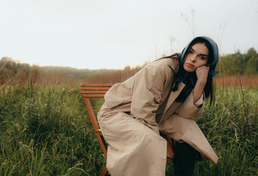 model wearing YQUAL clothes