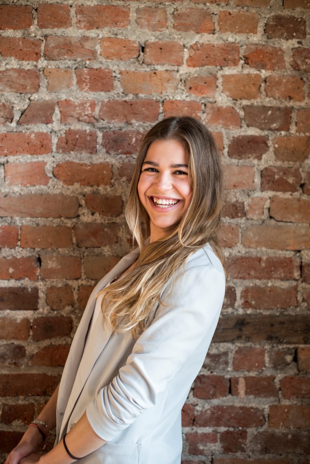 Valentine Del Guidice, LCC alumna and founder of SSSHAKE creative networking app