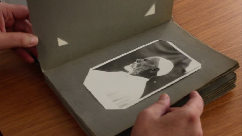 black and white photograph