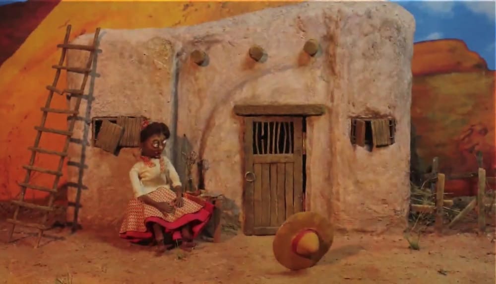 set design of BA production design students