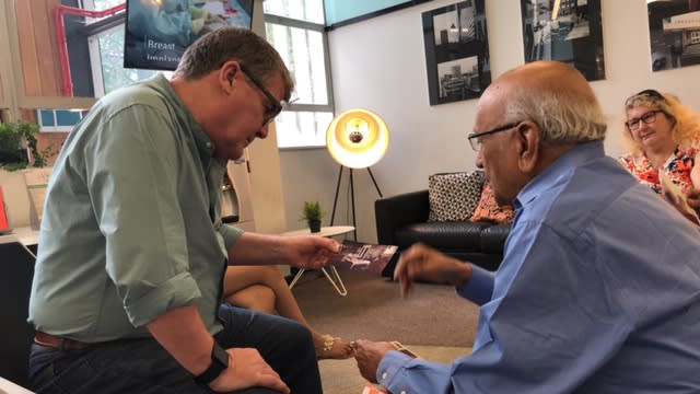 Bill Bradley and Sharma Ramasesha