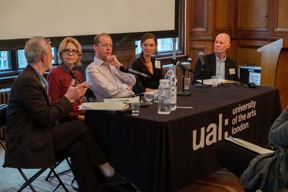 Plenary session with the panellists engaging in a discussion