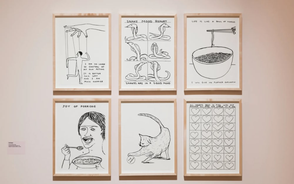 Group of 6 illustrations