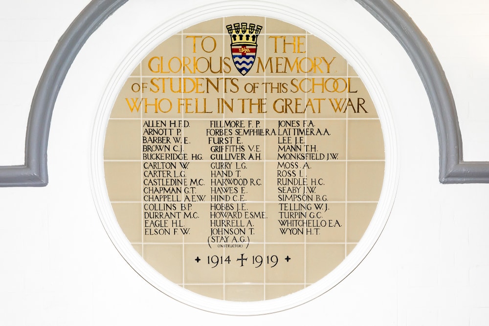 Final memorial remake reinstalled at Camberwell College of Arts.