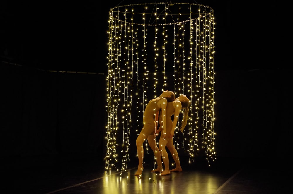 Dance performance piece on stage