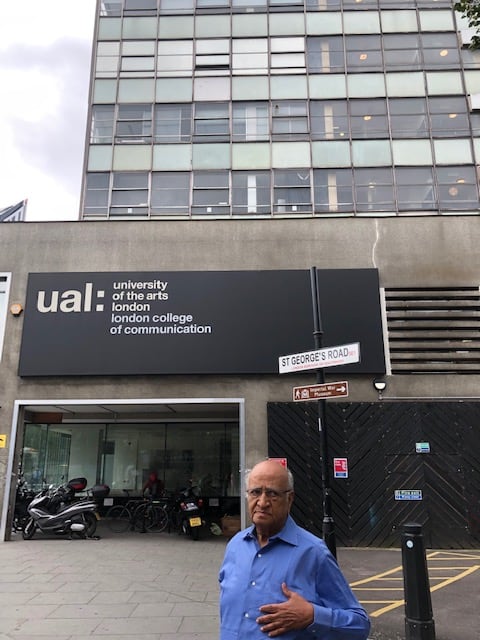 Sharma Ramasesha outside LCC